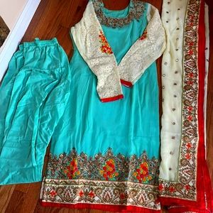 Party Wear Pajama Suit